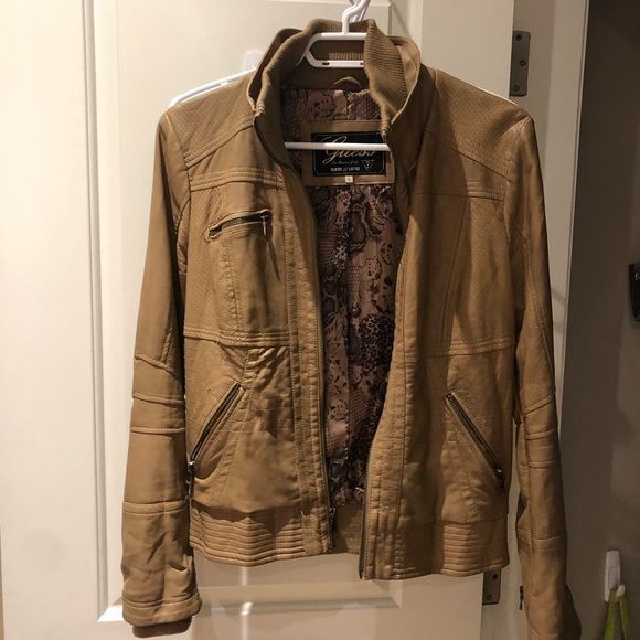 Guess Leather Jacket - Picture 2 of 4